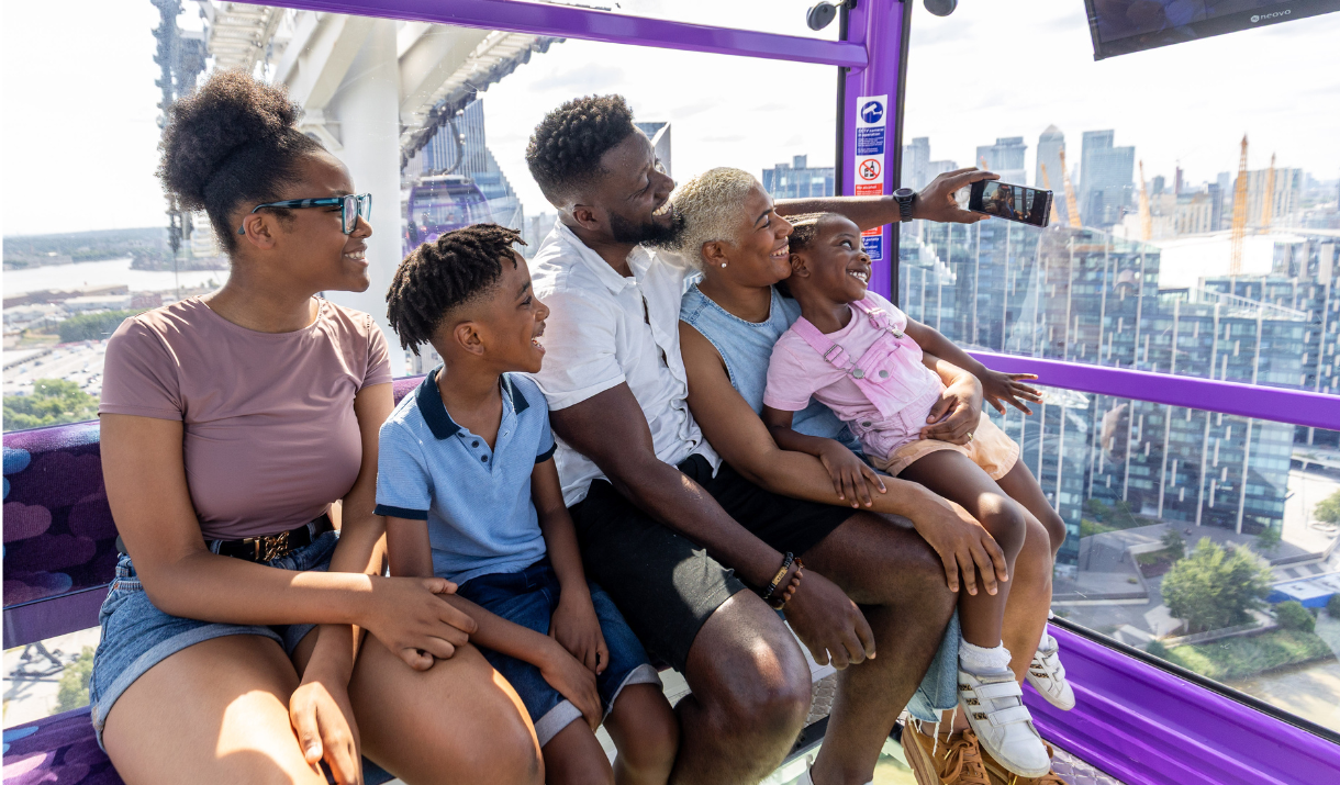Unmissable - A family take a ride on the IFS Cloud Cable Car